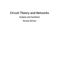 cover of the book Circuit Theory and Networks Analysis and Synthesis