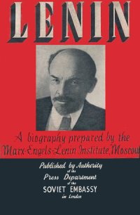 cover of the book Lenin: A Biography Prepared by the Marx-Engels-Lenin Institute