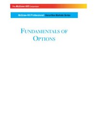 cover of the book Fundamentals of options