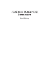 cover of the book Handbook Of Analytical Instruments