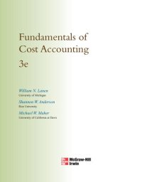 cover of the book Fundamentals of Cost Accounting