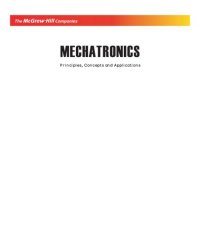 cover of the book Mechatronics : principles, concepts and applications