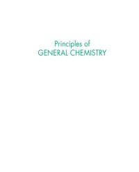 cover of the book Principles of general chemistry