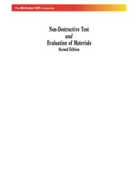 cover of the book Ndt And Evaluation Of Materials