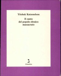 cover of the book Il canto del popolo ebraico massacrato