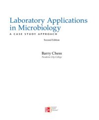 cover of the book Laboratory Applications in Microbiology: A Case Study Approach