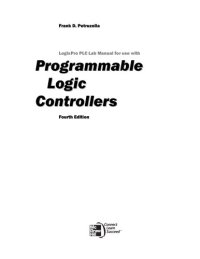 cover of the book LogixPro PLC lab manual for use with programmable logic controllers