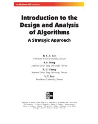 cover of the book Introduction to the Design and Analysis of Algorithms