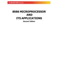 cover of the book 8086 Microprocessors and its Applications