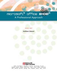 cover of the book Microsoft Excel 2007: A Professional Approach