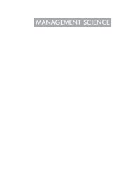 cover of the book Management Science