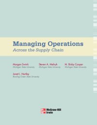 cover of the book Managing Operations Across the Supply Chain