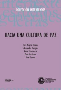 cover of the book Hacia una cultura de paz