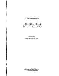 cover of the book Los géneros del discurso