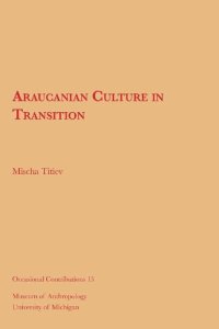 cover of the book Araucanian Culture in Transition