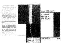 cover of the book A teoria marxista do valor