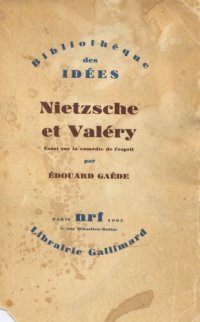 cover of the book Nietzsche et Valéry