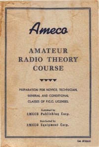 cover of the book Ameco Amateur Radio Theory Course