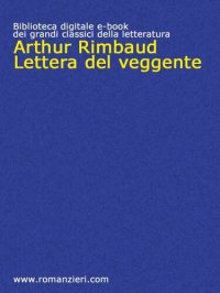 cover of the book Lettera del veggente