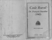 cover of the book Code Rural