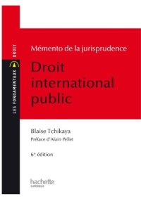 cover of the book Mémento de la jurisprudence : droit international public