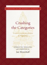 cover of the book Crushing the Categories (Vaidalyaprakarana) (Treasury of the Buddhist Sciences)