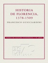 cover of the book Historia de Florencia, 1378-1509