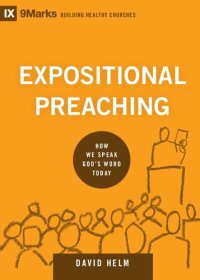 cover of the book Expositional Preaching: How We Speak God's Word Today