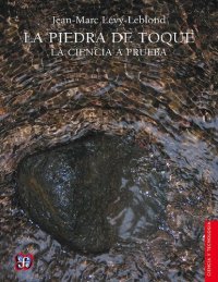 cover of the book La piedra de toque. La ciencia a prueba