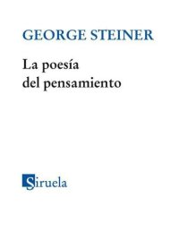 cover of the book La poesía del pensamiento