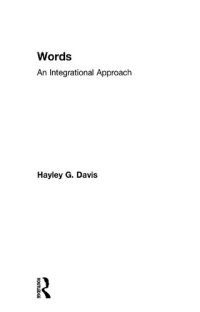 cover of the book Words - An Integrational Approach