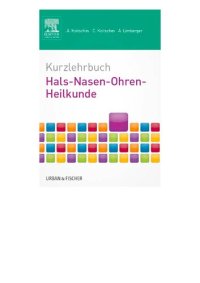 cover of the book Kurzlehrbuch Hals-Nasen-Ohren-Heilkunde (Kurzlehrbücher)