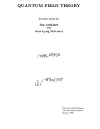 cover of the book Quantum field theory : lecture notes