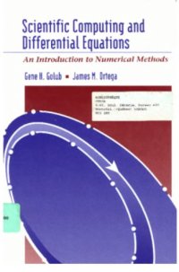 cover of the book Scientific Computing and Differential Equations