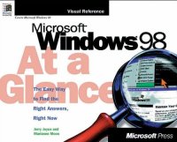 cover of the book Microsoft Windows 98 at a Glance