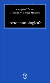 cover of the book Arte monologica?