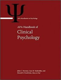 cover of the book APA Handbook of Clinical Psychology