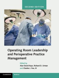 cover of the book Operating Room Leadership and Perioperative Practice Management