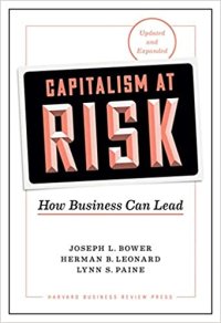 cover of the book Capitalism at Risk: How Business Can Lead