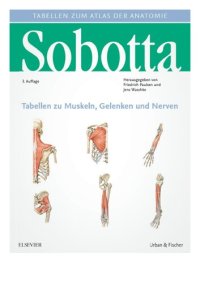 cover of the book Sobotta Tabellen zu Muskeln, Gelenken und Nerven: Tabellen passend zur 24. Aufl. des Sobotta-Atlas