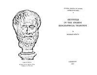 cover of the book Aristotle in the Ancient Biographical Tradition