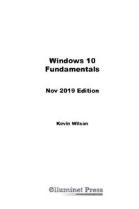 cover of the book Windows 10 Fundamentals Nov 2019 Edition