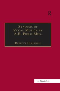 cover of the book Synopsis of Vocal Musick