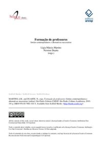 cover of the book Formação de professores: limites contemporâneos e alternativas necessárias