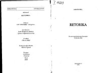 cover of the book Retorika