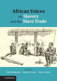 cover of the book African Voices on Slavery and the Slave Trade