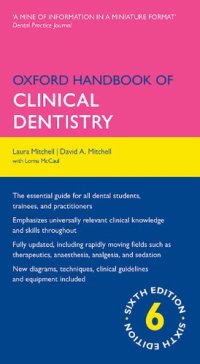 cover of the book Oxford handbook of clinical dentistry