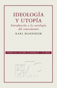 cover of the book Ideología y utopía