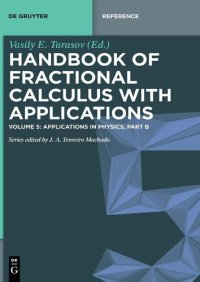 cover of the book Handbook of Fractional Calculus with Applications: Applications in Physics, Part B (De Gruyter Reference)