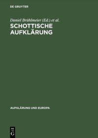 cover of the book Schottische Aufklärung: “A hotbed of genius”